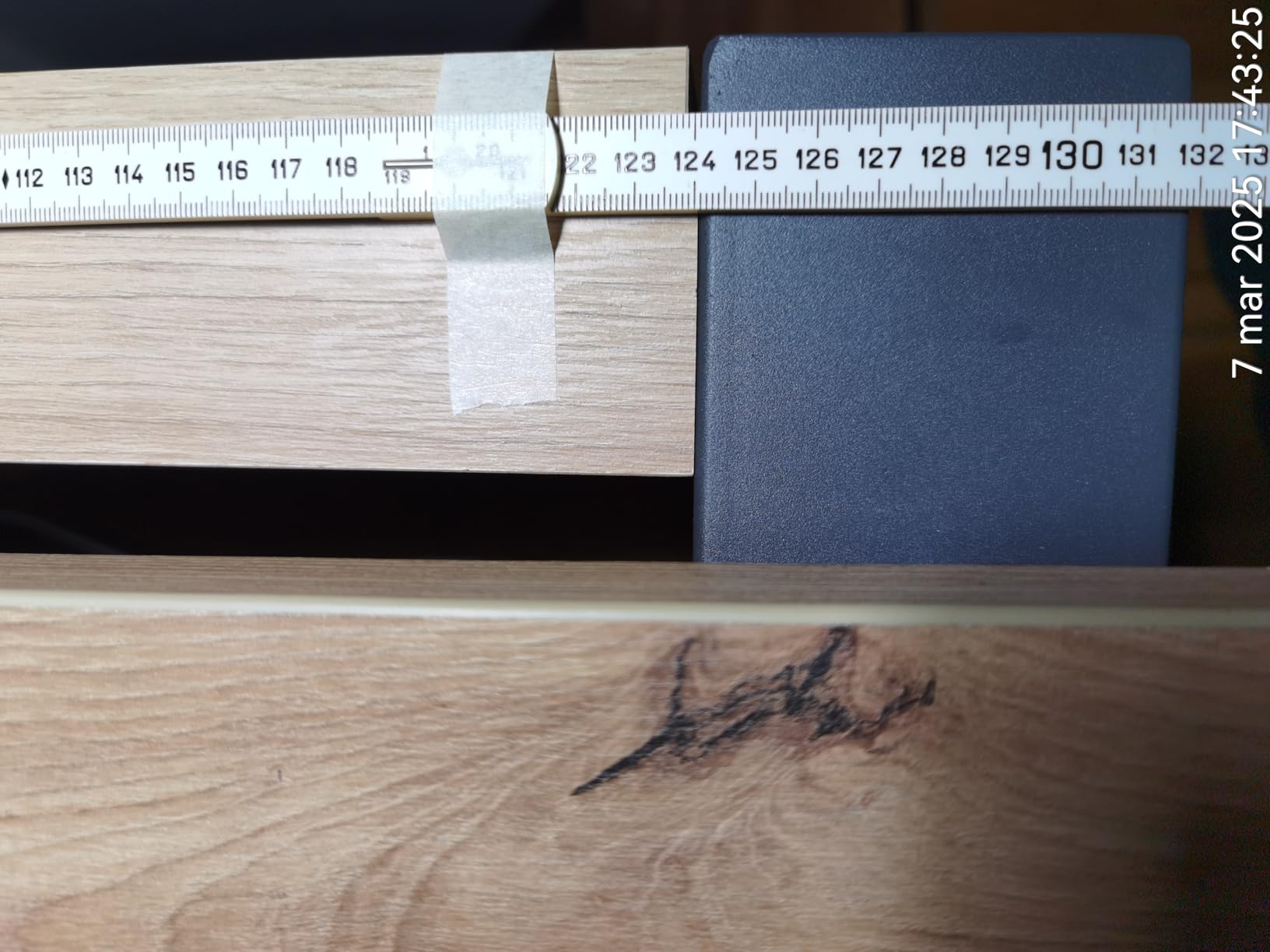 Composad Disegno Scrivania Stretta 140 B07 Rovere Sonoma Gambe Bianche