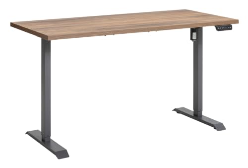 Composad Energia scrivania regolabile 150x69 noce brera nera