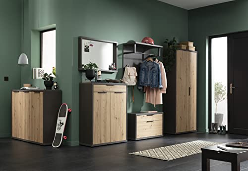 Composad Segno ingresso completo 6 mobili rovere mielato