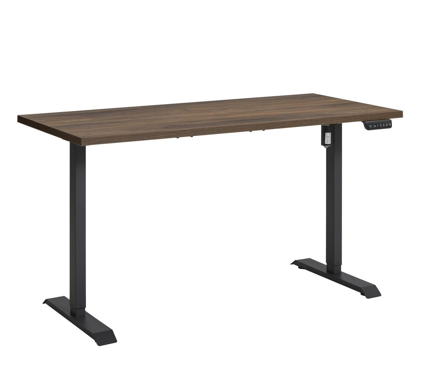 Composad Energia scrivania regolabile 150x69 noce Brera elettrica