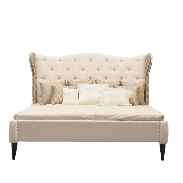 LCI Decora N0300 letto imbottito in tessuto