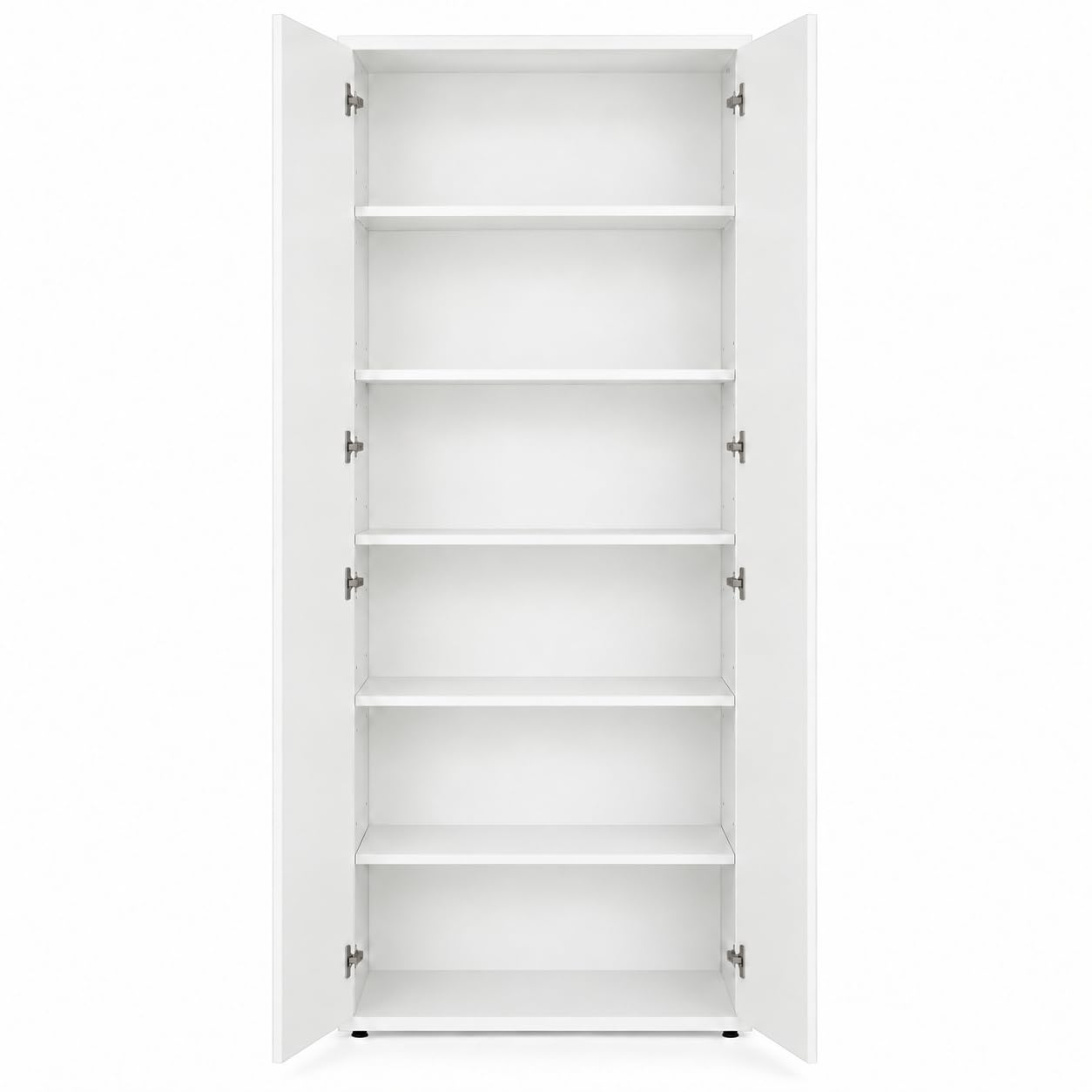 Composad Disegno Mobile Armadio 2 Ante Bianco Laccato 81 cm