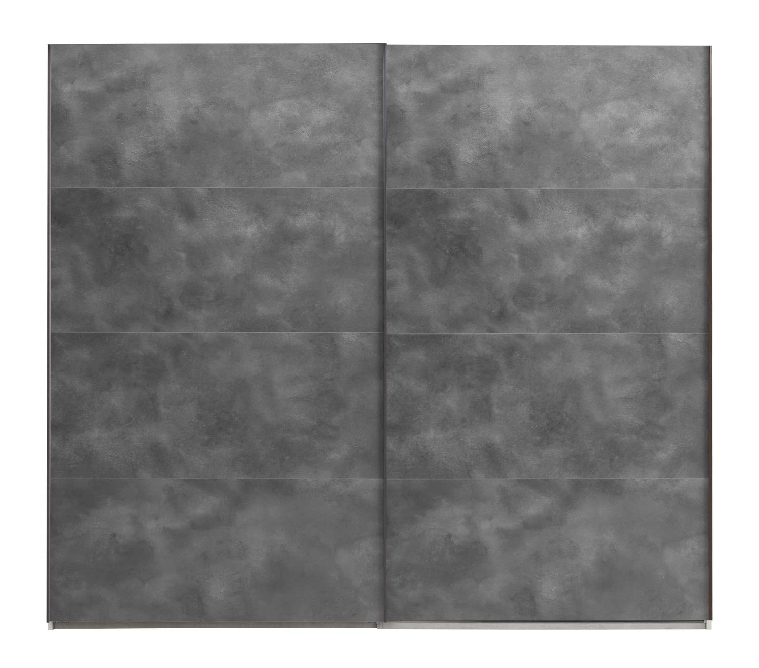 Composad Systema Armadio 2 Ante Scorrevoli 250 Bianco Grigio Tadao
