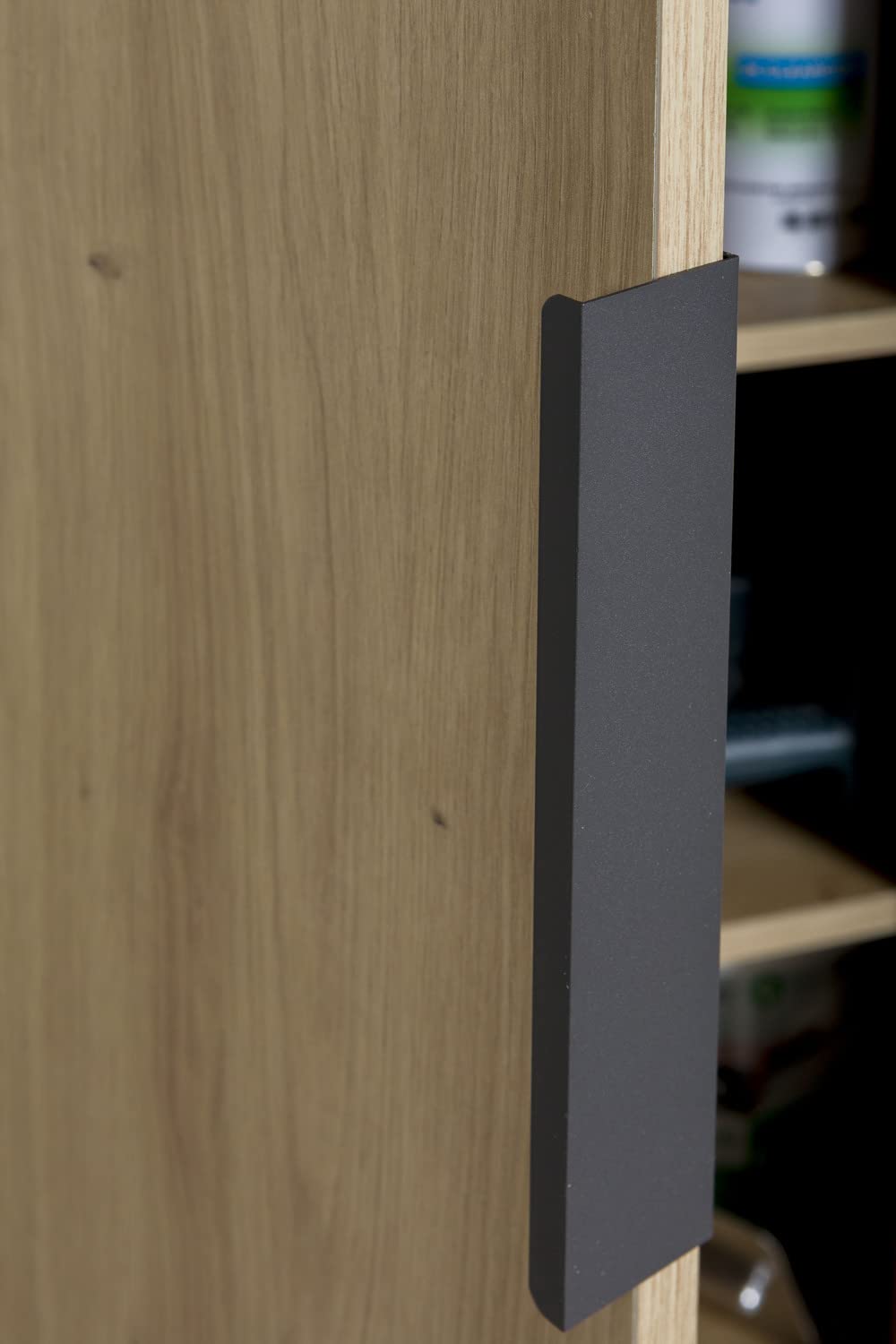 Composad Segno Armadio 2 Ante 6 Ripiani Rovere Grigio 85 cm