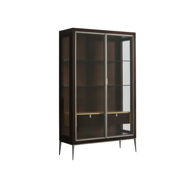LCI Decora MR253C vetrina 2 ante con cassetto