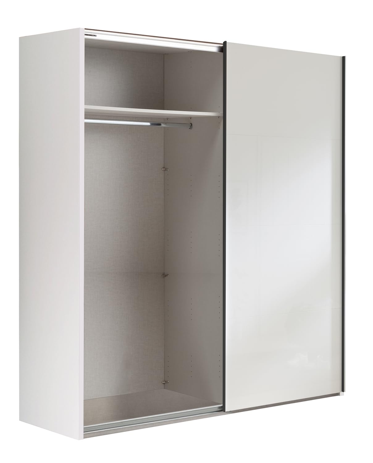 Composad Systema armadio 2 ante scorrevoli 200cm bianco laccato