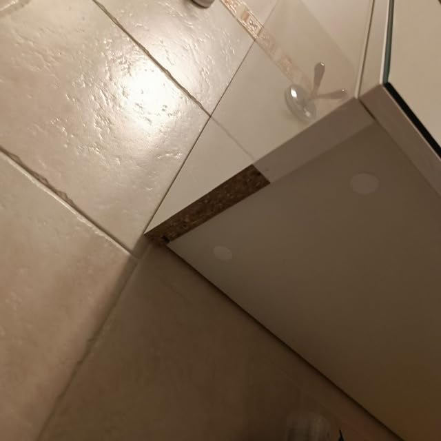 Composad Galaverna Specchiera 2 Ante 70 cm cemento bianco