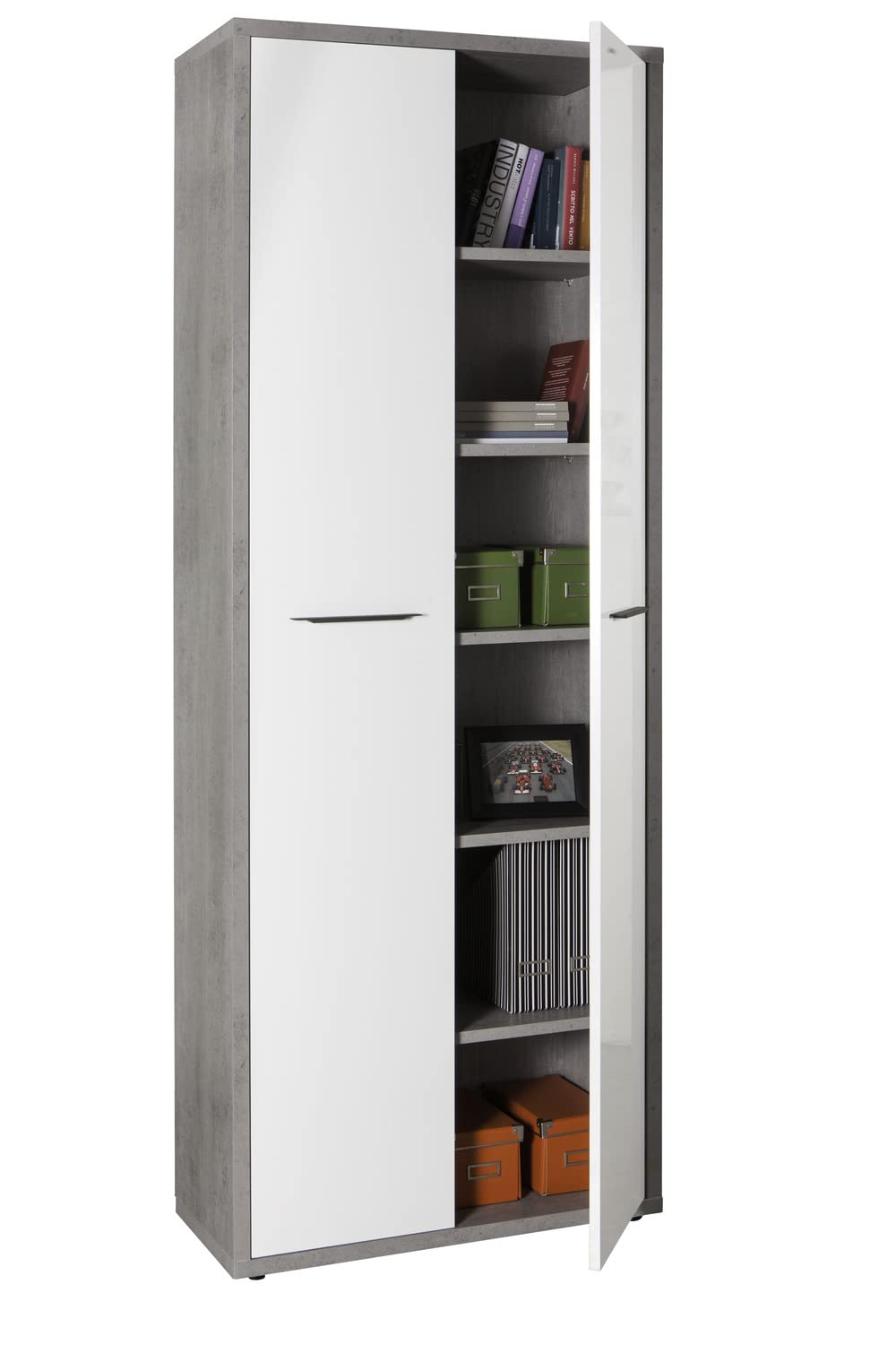 Composad Anta Componibile Ante Libreria Bianco Laccato 75x210