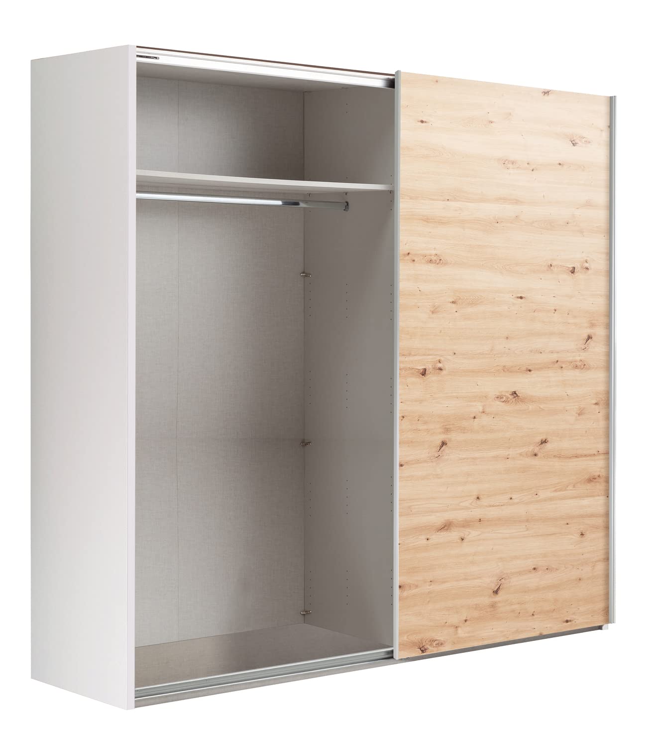 Composad Systema 250x223x67 armadio 2 ante scorrevoli bianco rovere