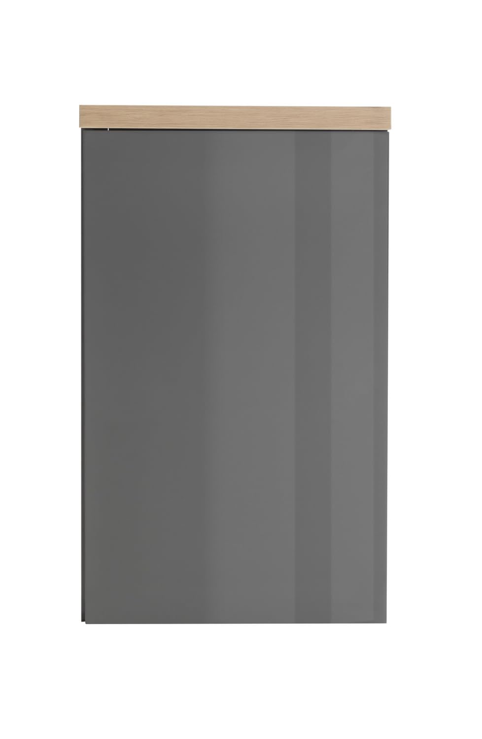 Composad Mundi Pensile Bagno 1 Anta 39 cm Grigio Titanio