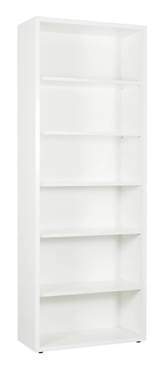 Composad Disegno B07 Libreria Aperta Bianco Laccato 82 cm