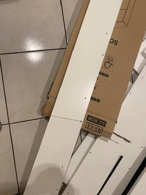 COMPOSAD Facile scarpiera 5 ribalte bianca 15 paia slim