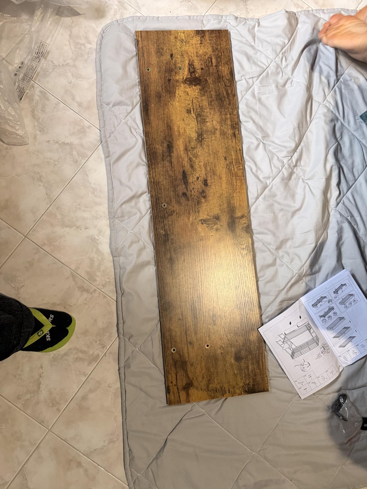 Dolamaní Letto a Soppalco 140x200 con Scrivania Nero in Metallo