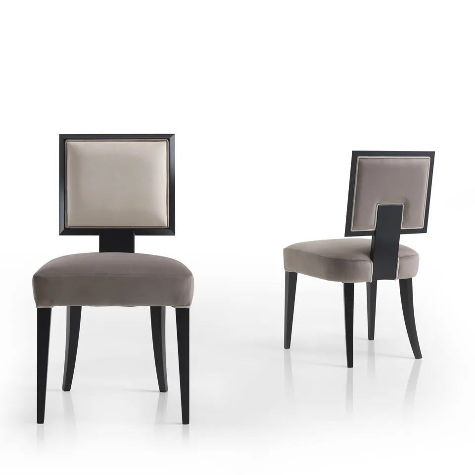 LCI Decora D002L sedia capotavola tessuto