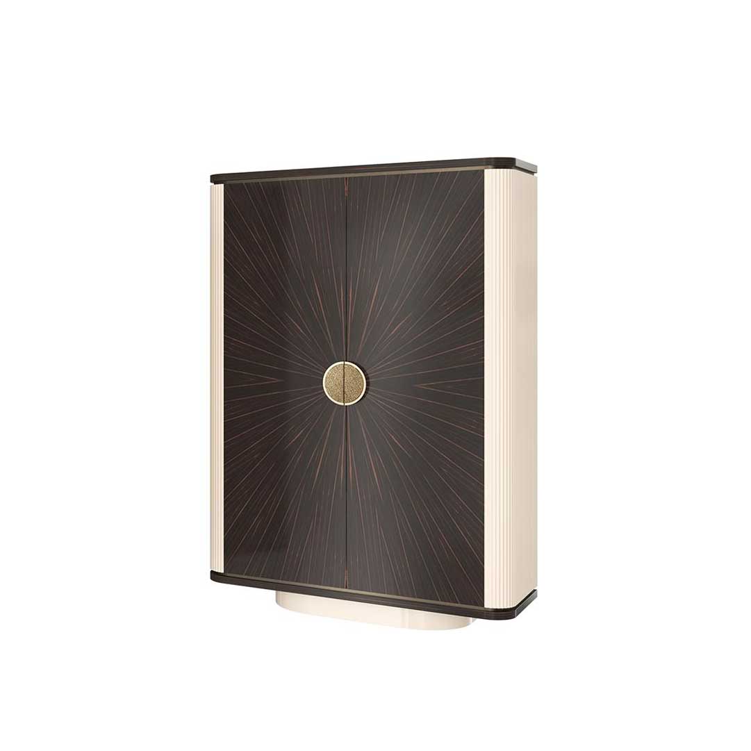 Minotti Collezioni Flute vetrina legno