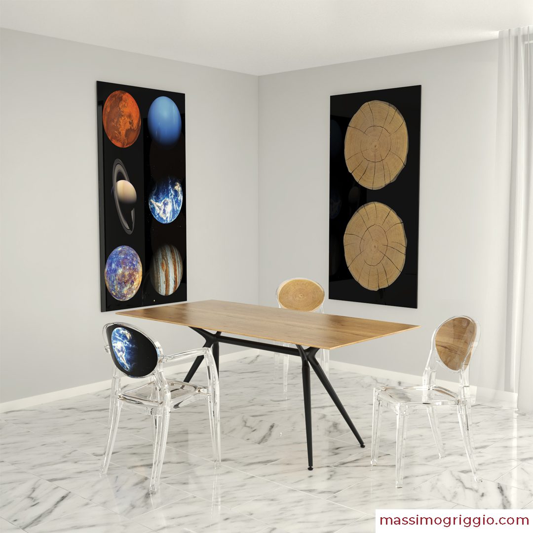 Massimo Griggio Quadris Tavolo personalizzabile moderno