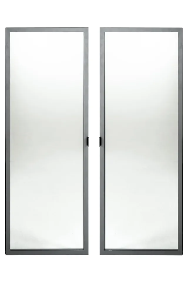 Composad Rilega LB8055 ante vetro libreria coppia 73,7 cm