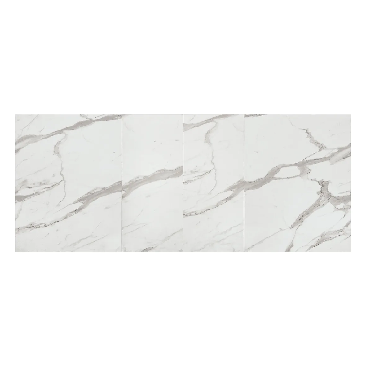 Epocantica Tavolo Allungabile Effetto Marmo Bianco 140-220 cm