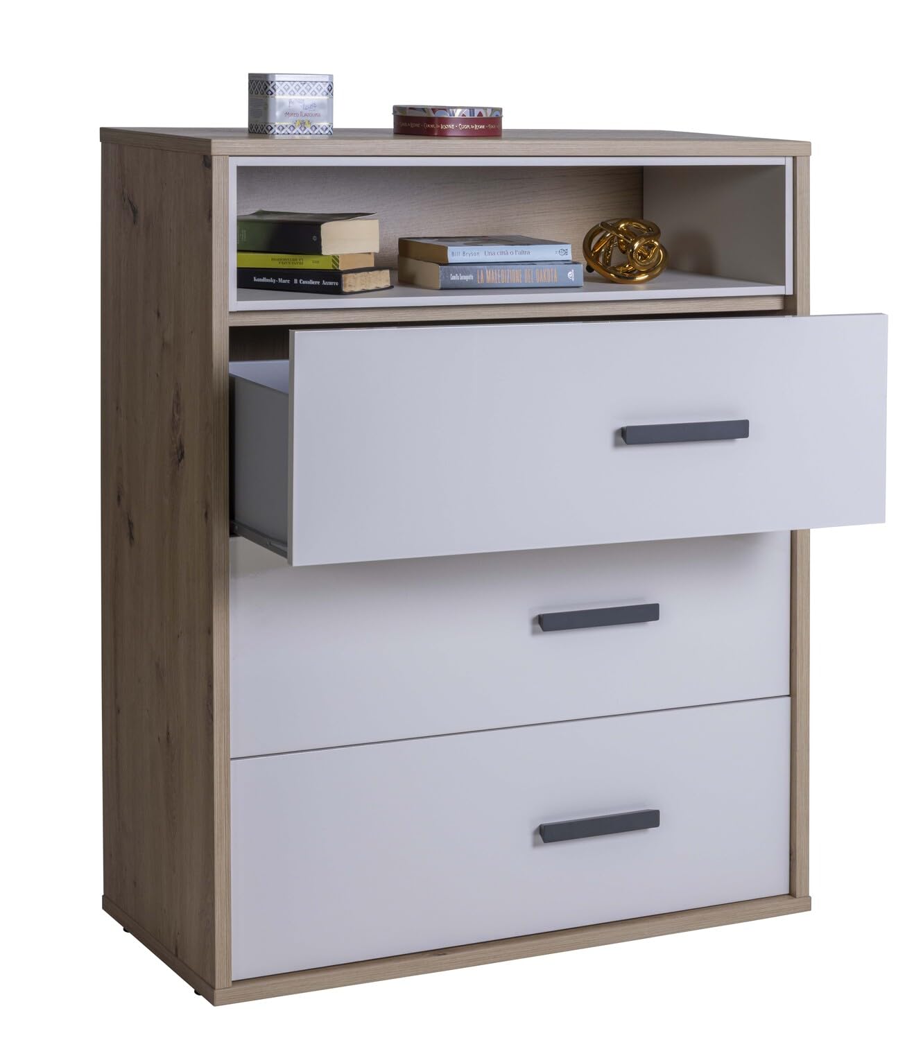 Composad MiPiace 3 Cassetti cassettiera cameretta rovere mielato