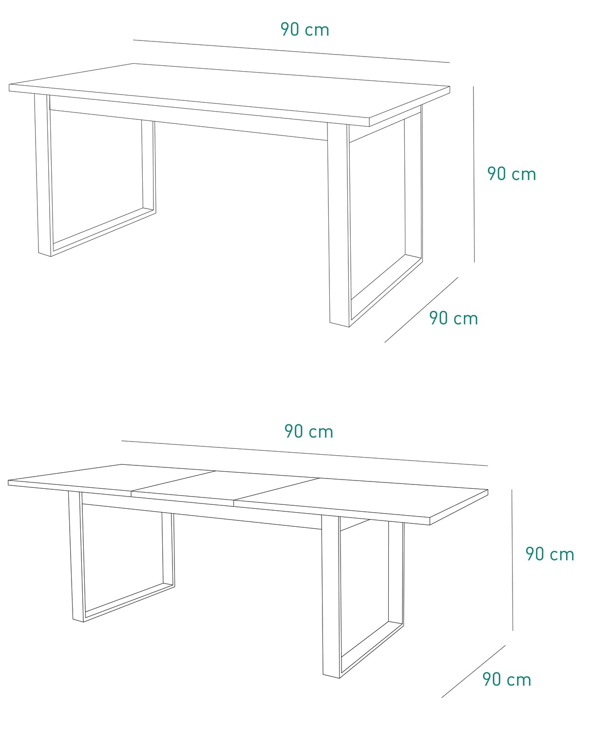 Composad Vitruvia tavolo allungabile 180-240 rovere mielato 10 posti