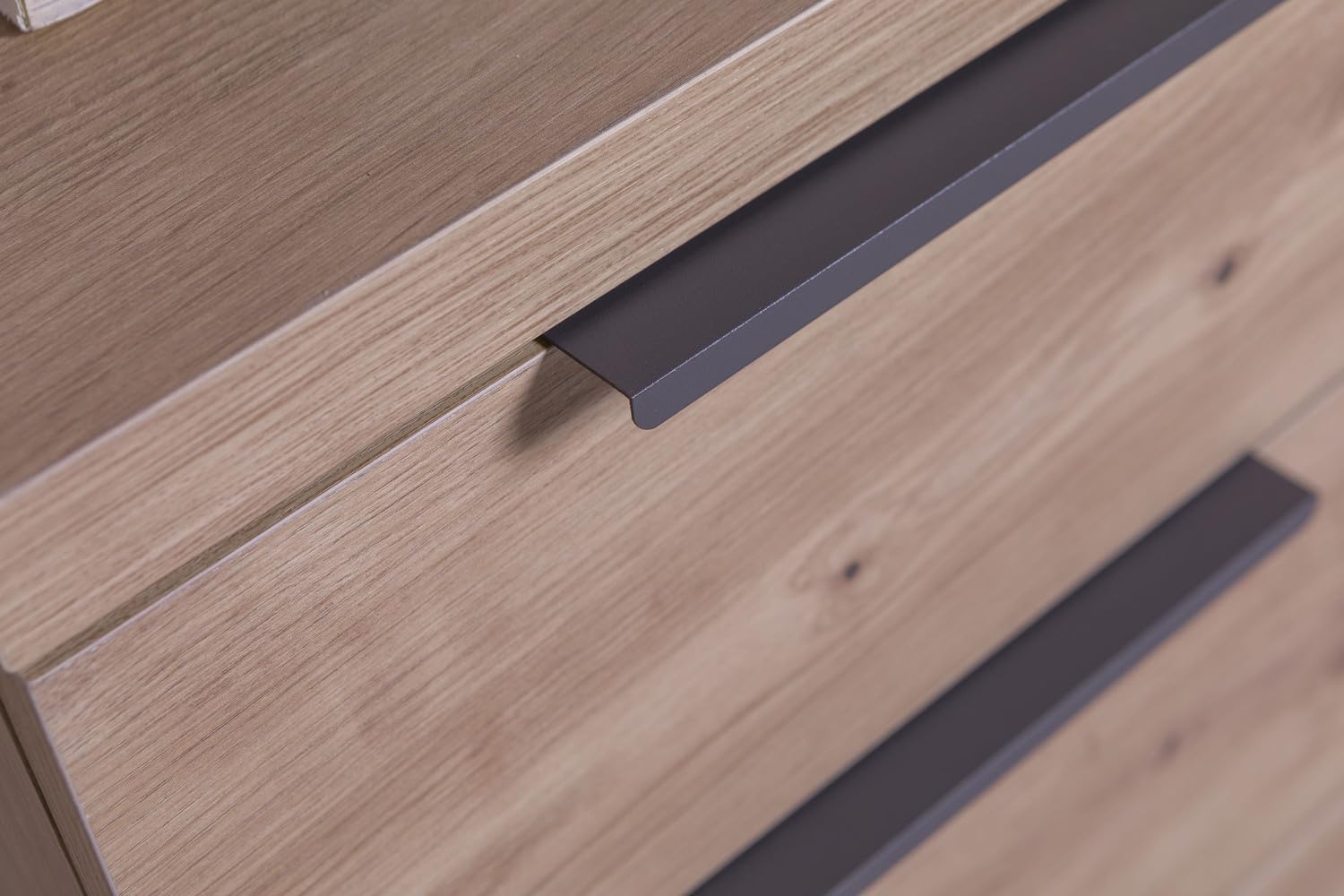 Composad Espresso scrivania 110 cm rovere mielato 4 cassetti