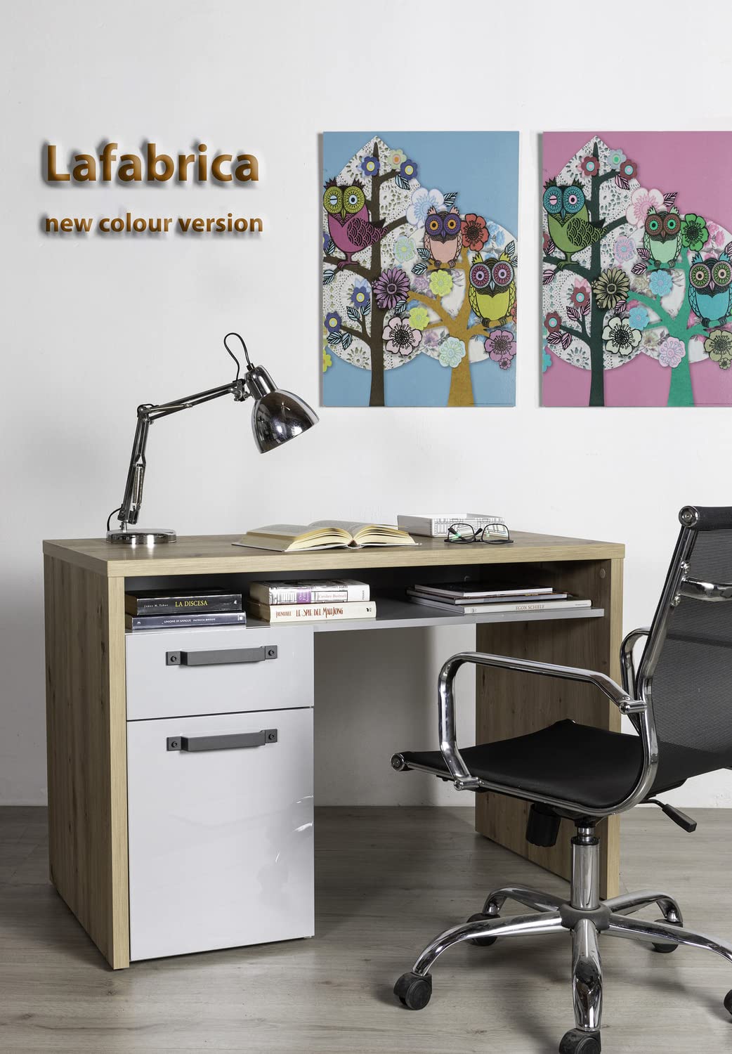 Composad LaFabrica scrivania 1 cassetto rovere mielato
