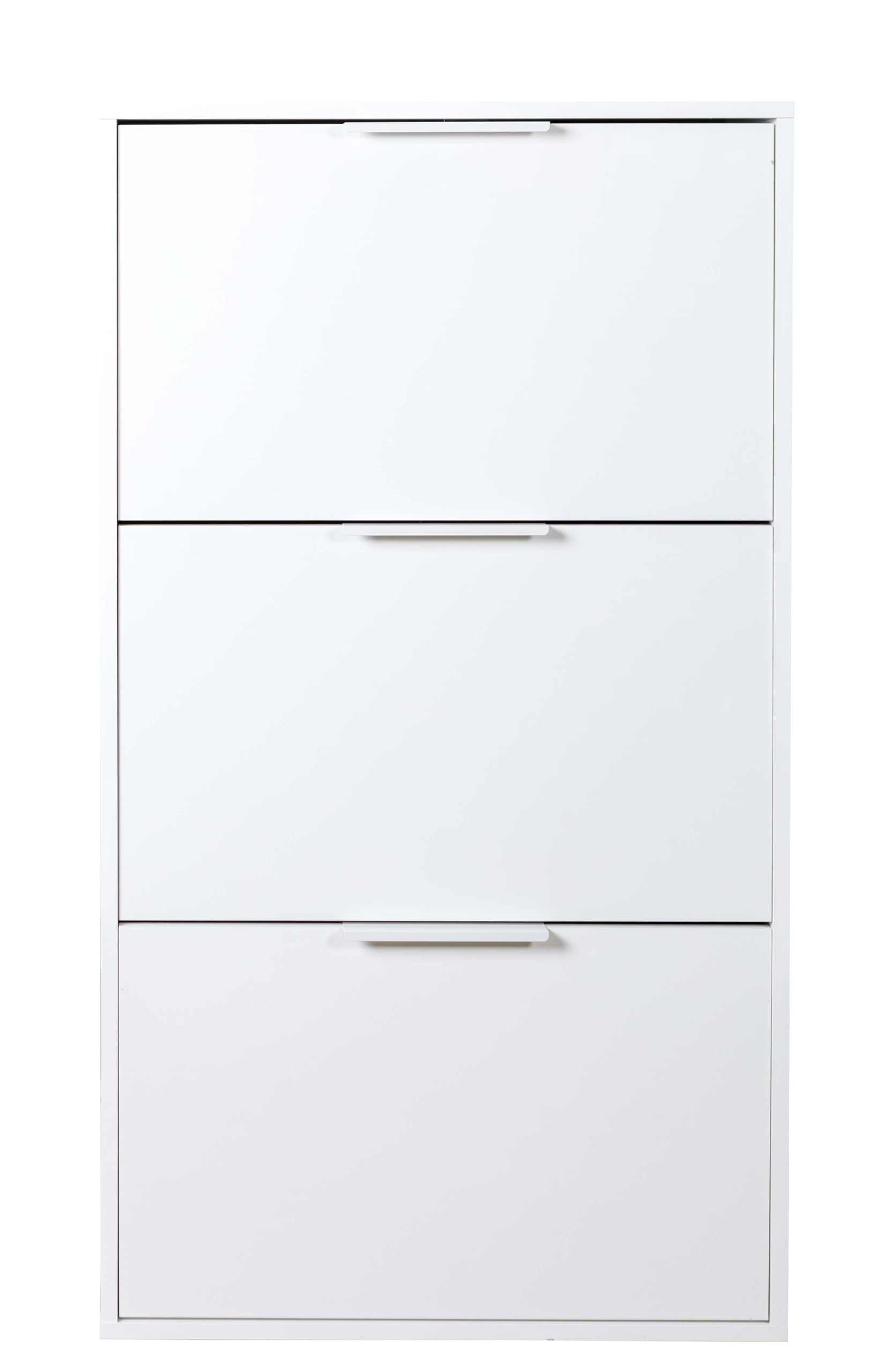Composad Espresso Scarpiera Slim 3 Ribalte Bianca 65x105 cm