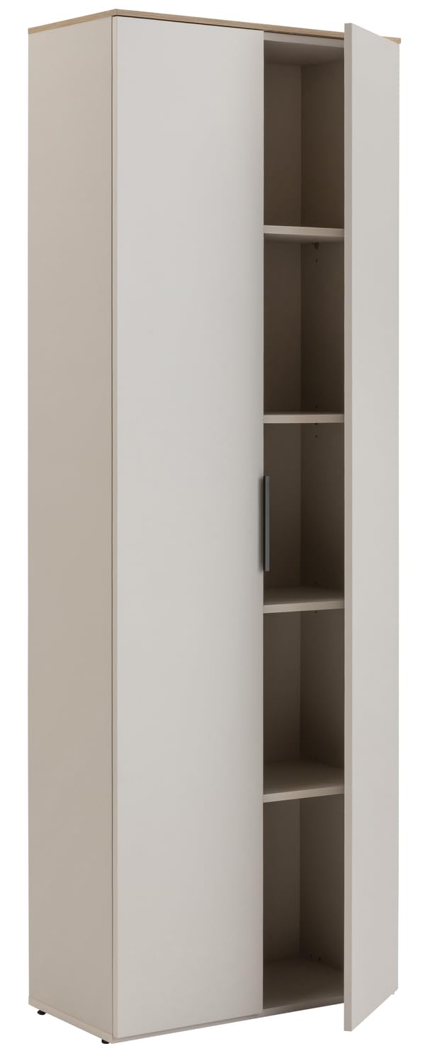 Composad Pronto libreria colonna 2 ante grigio cashmere