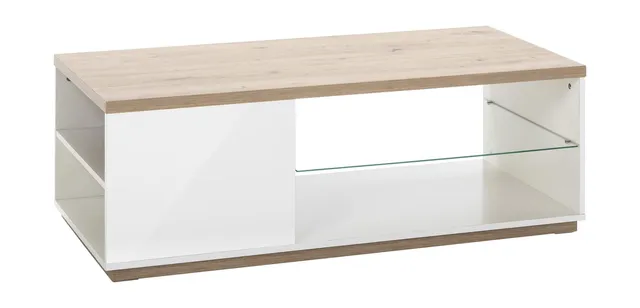 Composad Mundi Tavolino Salotto 122 cm Rovere Bianco