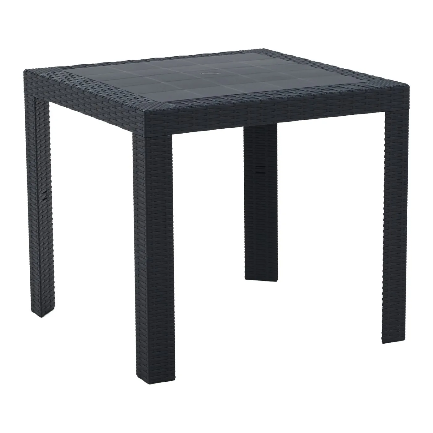 Epocantica Dallas Tavolo Giardino 80x80 Antracite