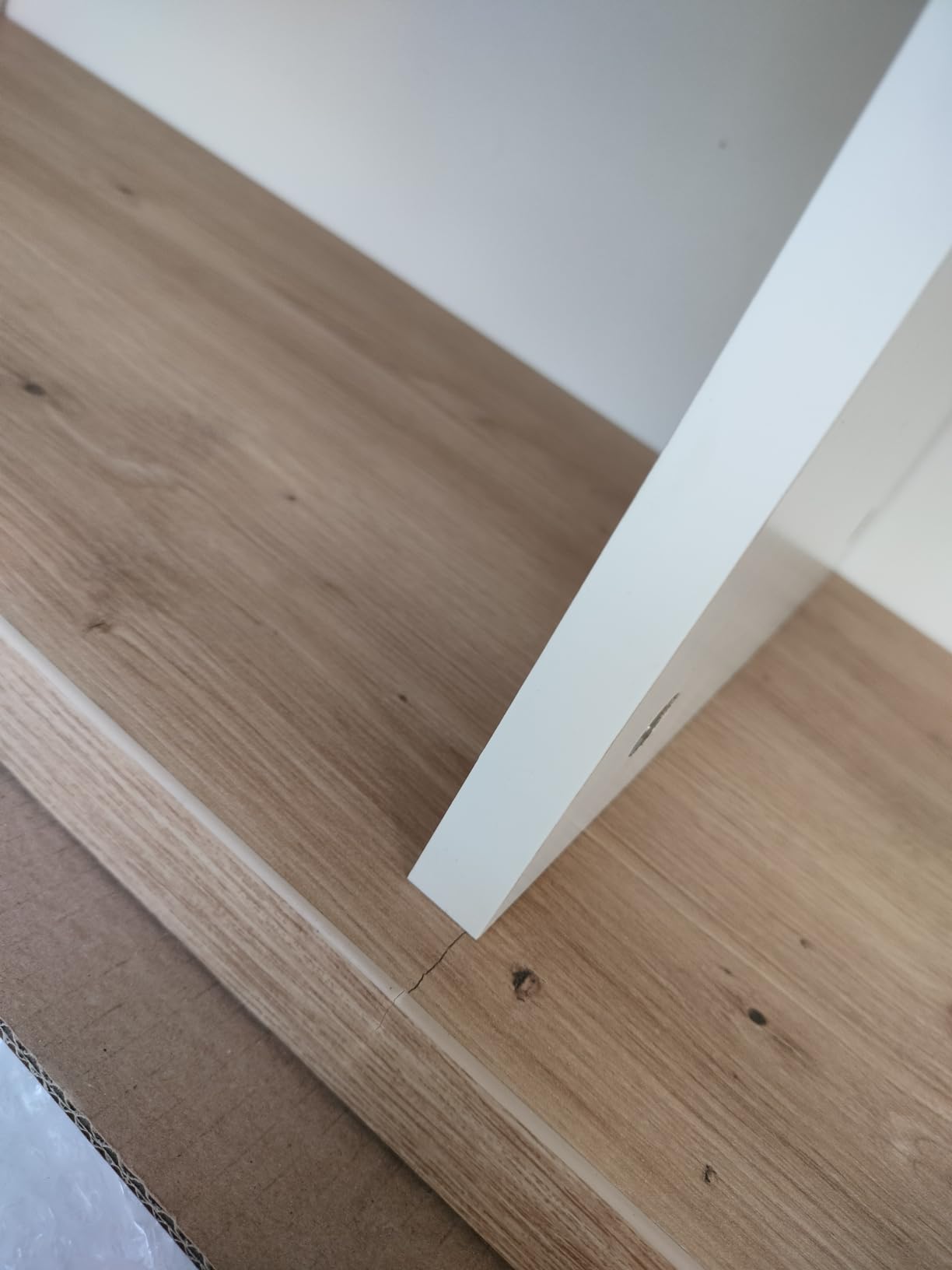 Composad Mundi 1 ribalta pensile rovere bianco 160 cm