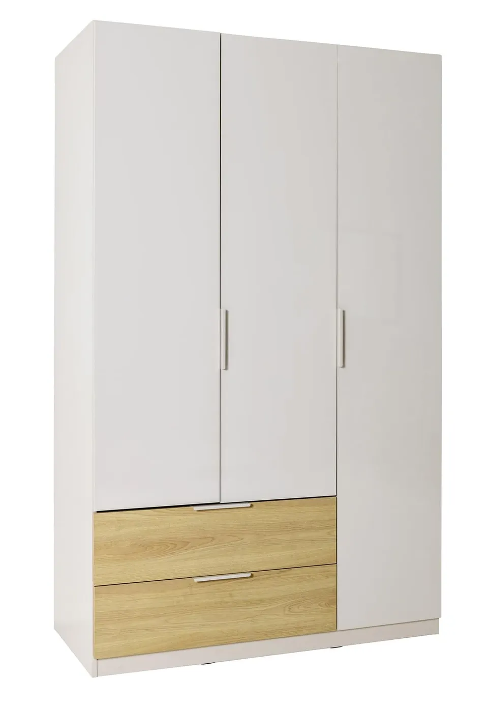 Composad Macchiato Teen Armadio 3 Ante 2 Cassetti Grigio Cashmere