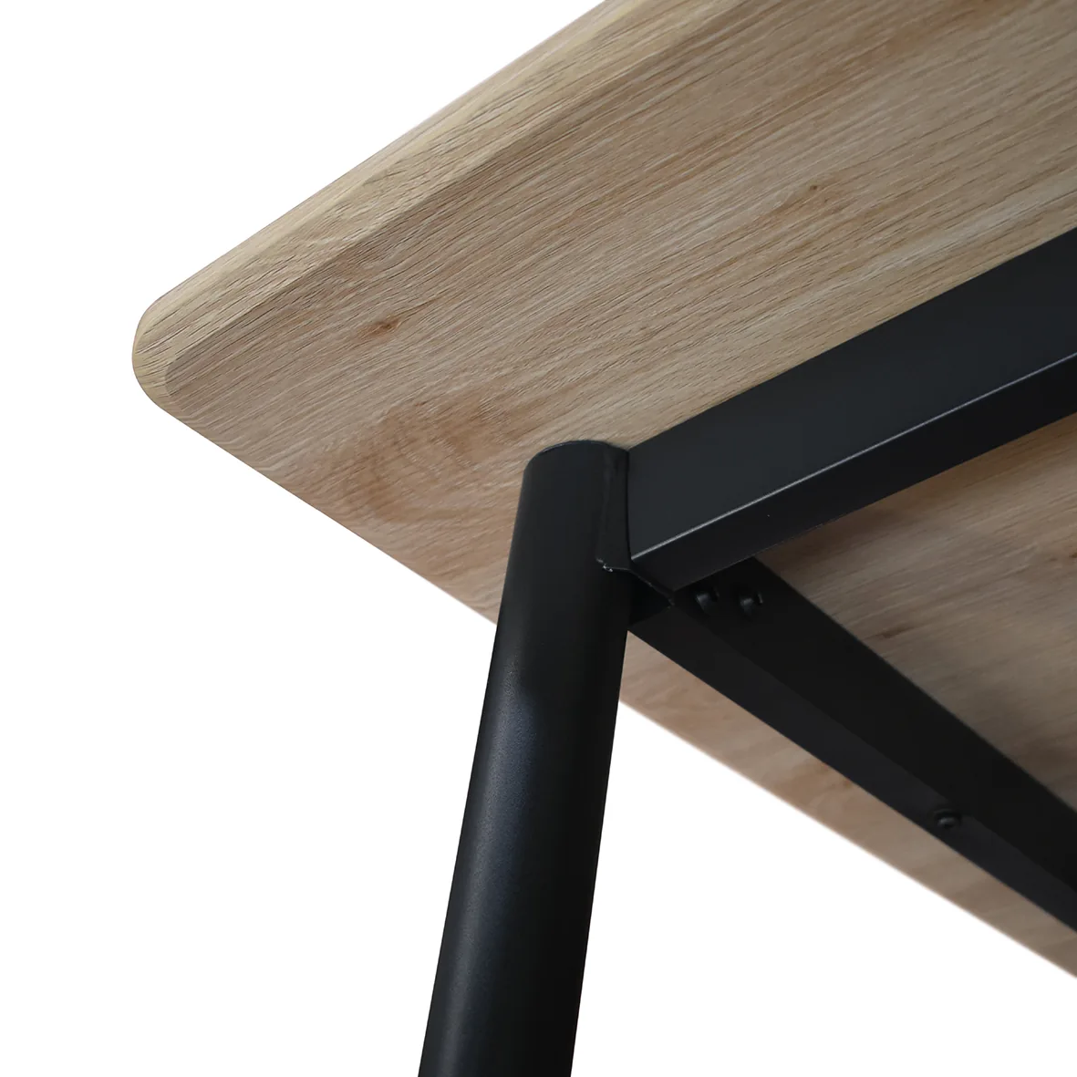 Epocantica Tavolo Fisso 120x80 Rovere Rustico Nero