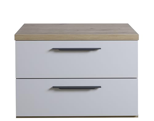 Composad Sposami comodino 2 cassetti rovere mielato cashmere