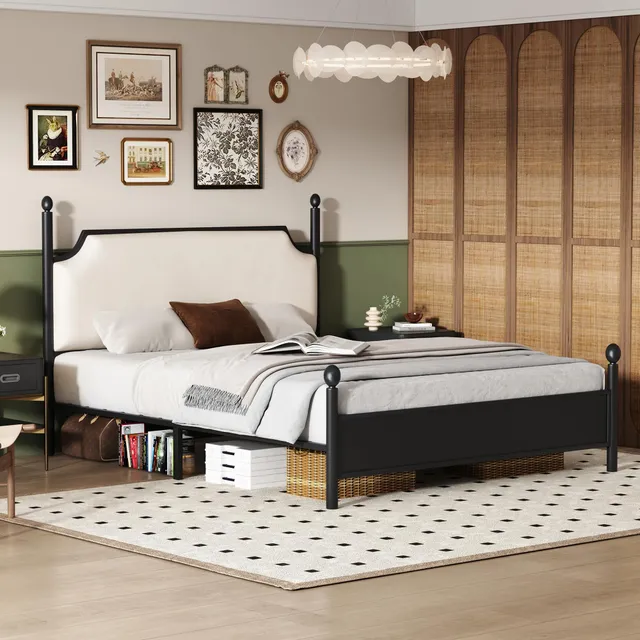 Dolamaní Letto in metallo 140x200 con rete a doghe