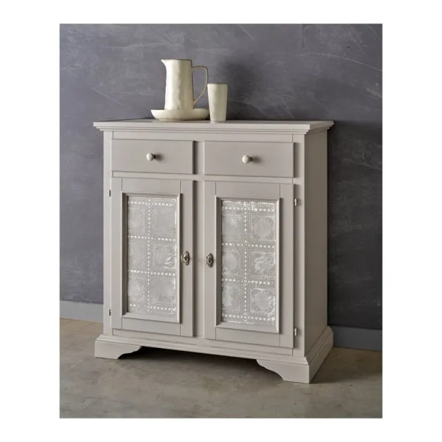 Epocantica Arte Povera Credenza 2 Porte 2 Cassetti 90 cm legno