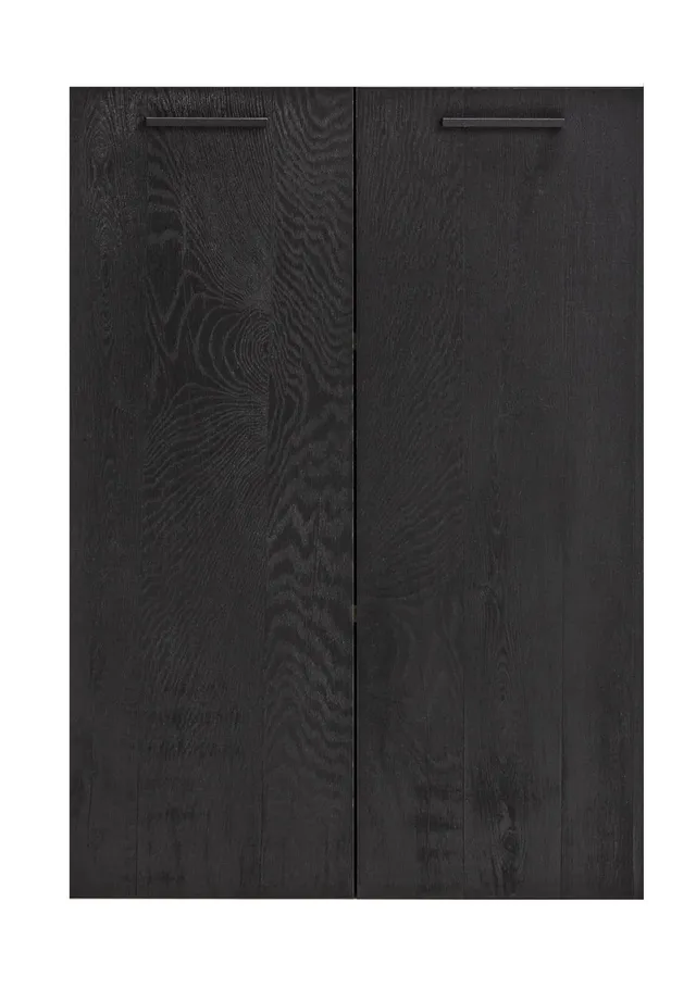 COMPOSAD Davinci Brera coppia ante libreria nero chalet