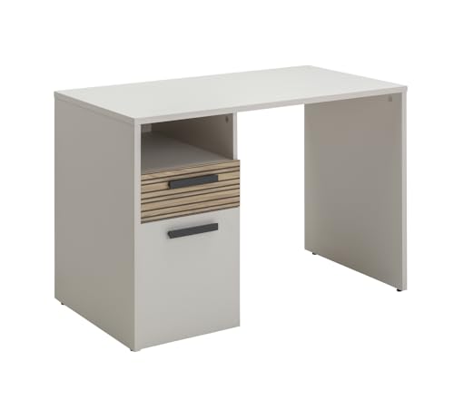Composad Bravo scrivania anta cassetto grigio 110 cm