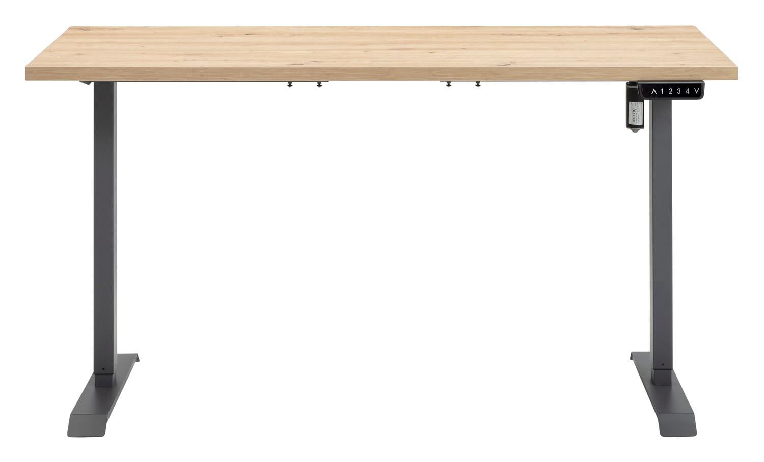 Composad Energia scrivania regolabile 150x69 rovere mielato elettrica