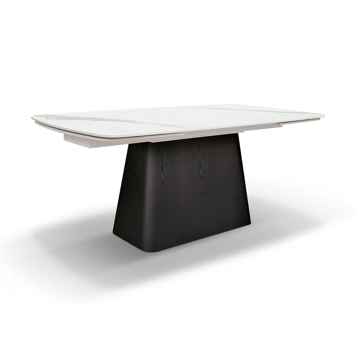 Epocantica tavolo allungabile ceramica bianco statuario 8-12 posti
