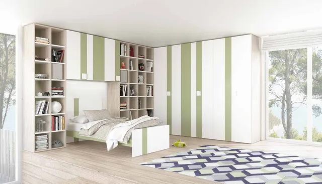 S75 Open 09 mobile soggiorno legno moderno