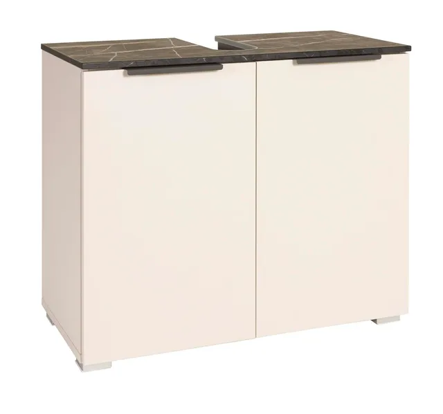 Composad Promessa Base Lavabo 2 Ante 70 cm Grigio Marmo