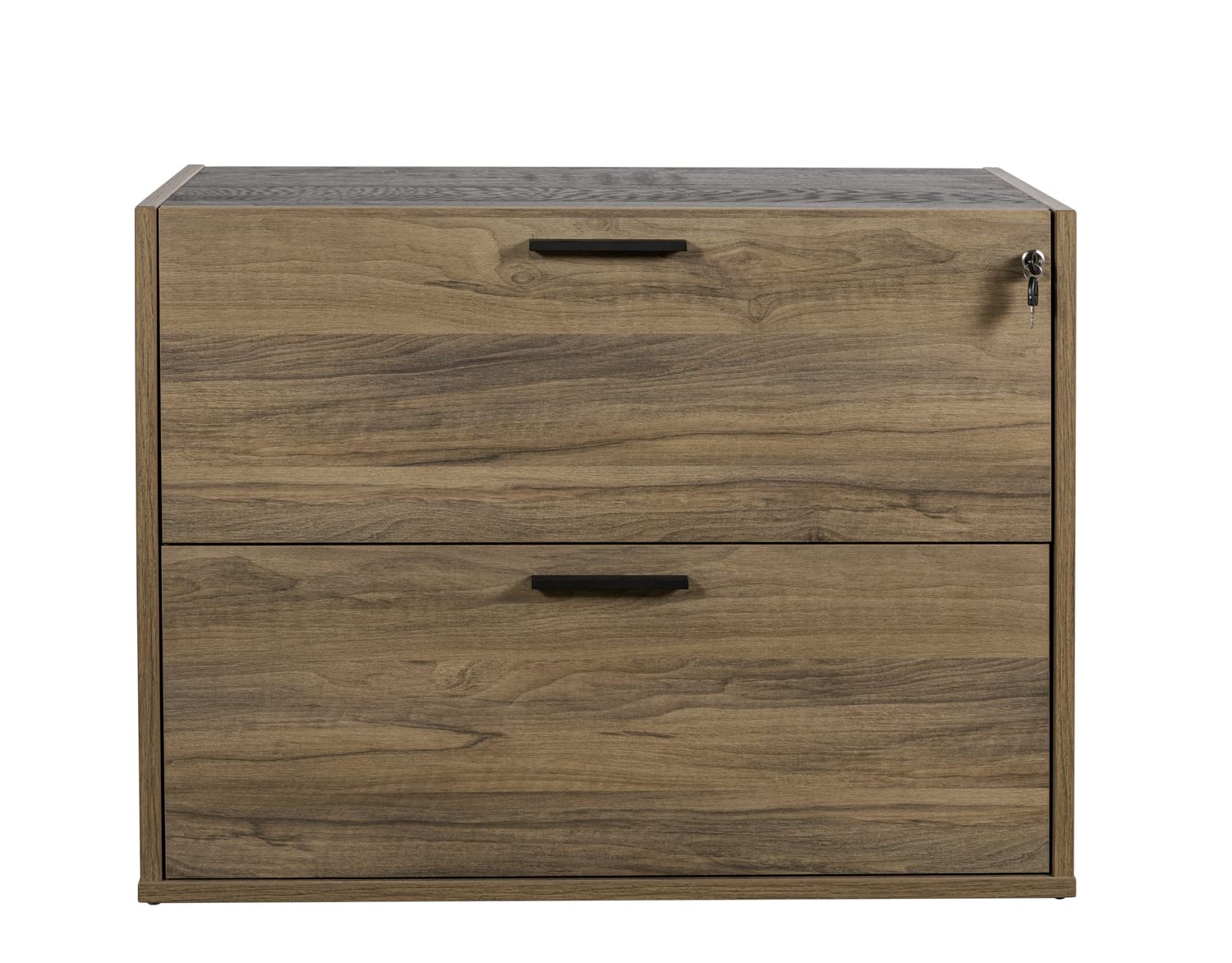 Composad Davinci Brera Cassettiera 2 Cassetti Noce Nero