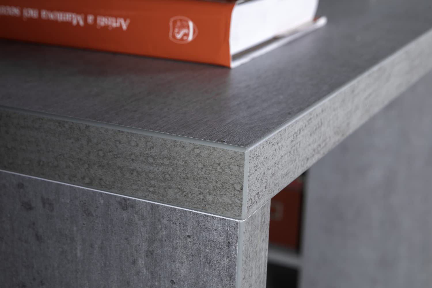 Composad Disegno Coppia Ante Libreria Bianco Laccato con Maniglie