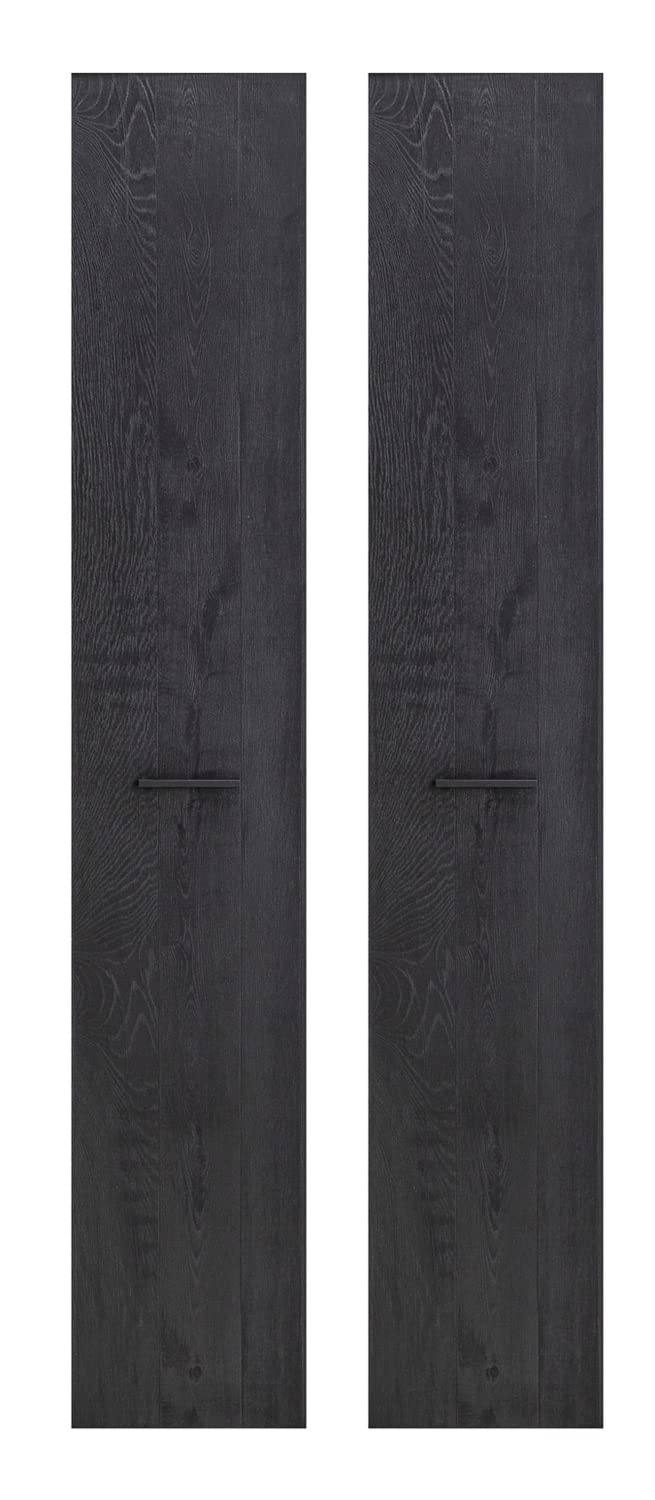 Composad Davinci Coppia Ante Libreria Nero Chalet LB4801 LB4802