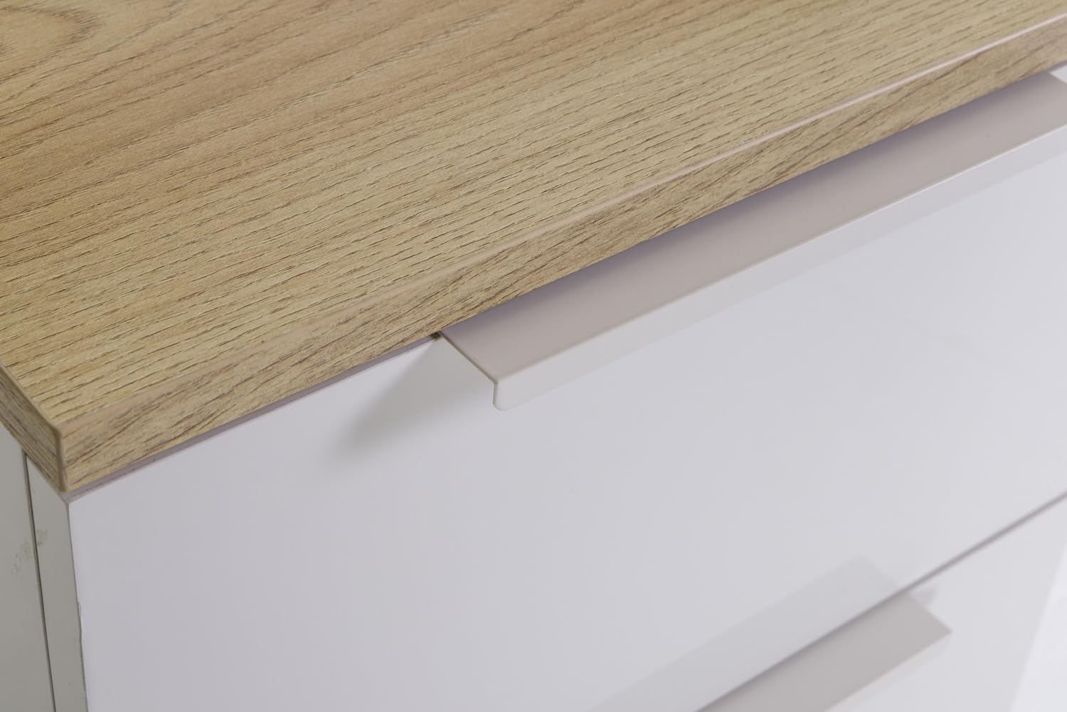 Composad Macchiato Teen Comodino 2 Cassetti Rovere Chiaro