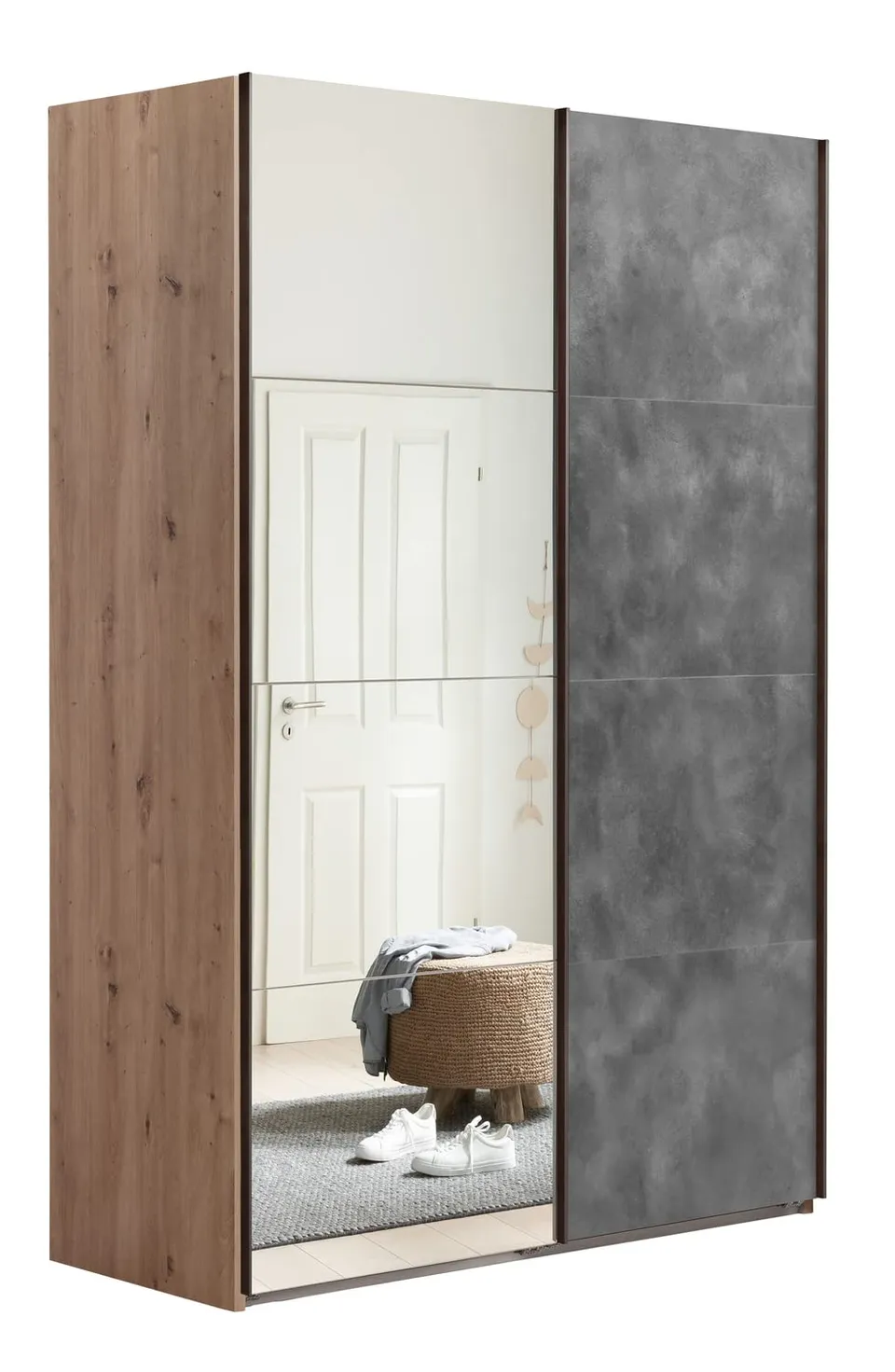 Composad Systema armadio 150x223 ante scorrevoli specchio