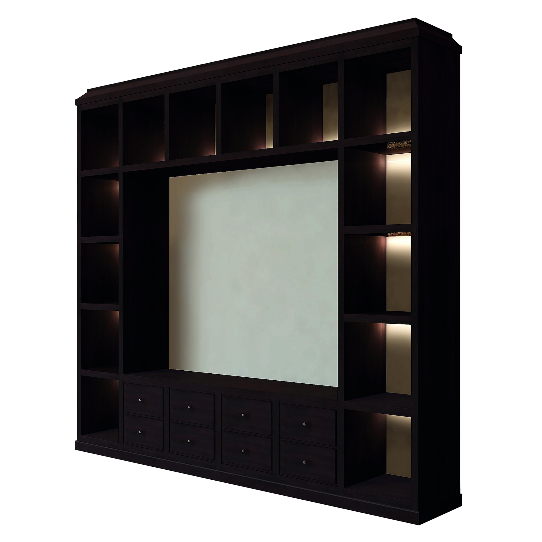 LCI Decora DC01P libreria 270 cm soggiorno