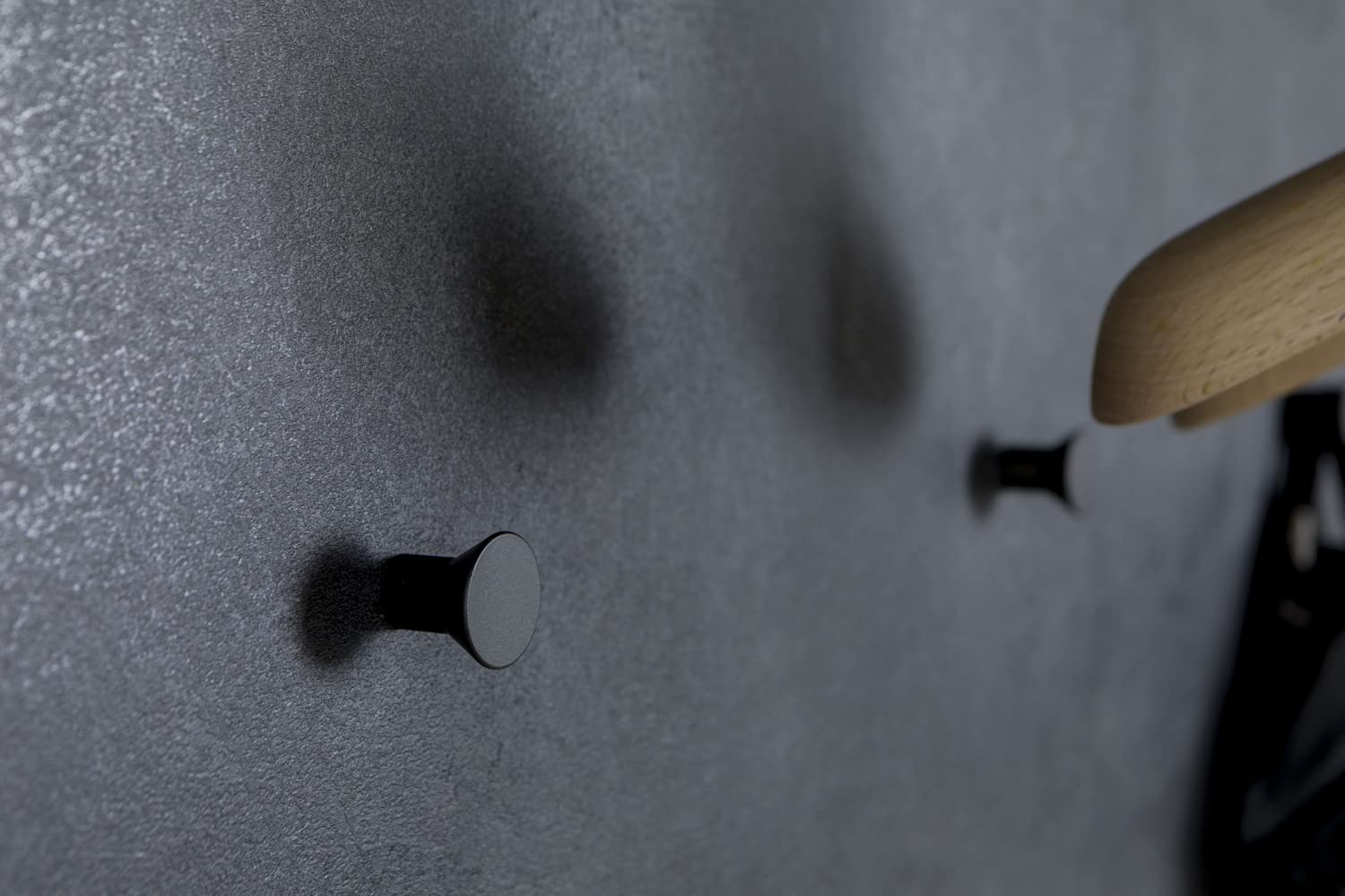 Composad Segno Appendiabiti Parete 3 Ganci Grigio Tadao