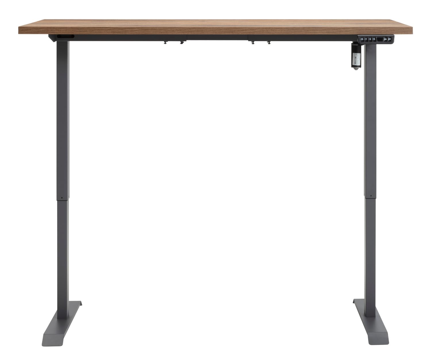 Composad Energia scrivania regolabile 150x69 noce brera nera